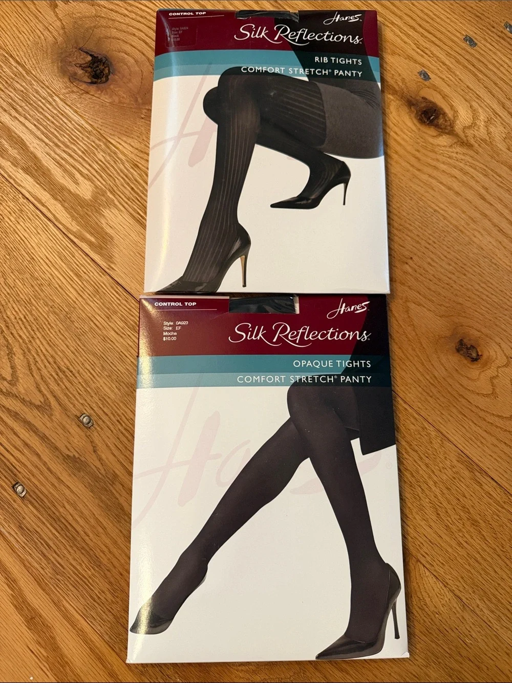 Silk Reflections Tights 2 Pair